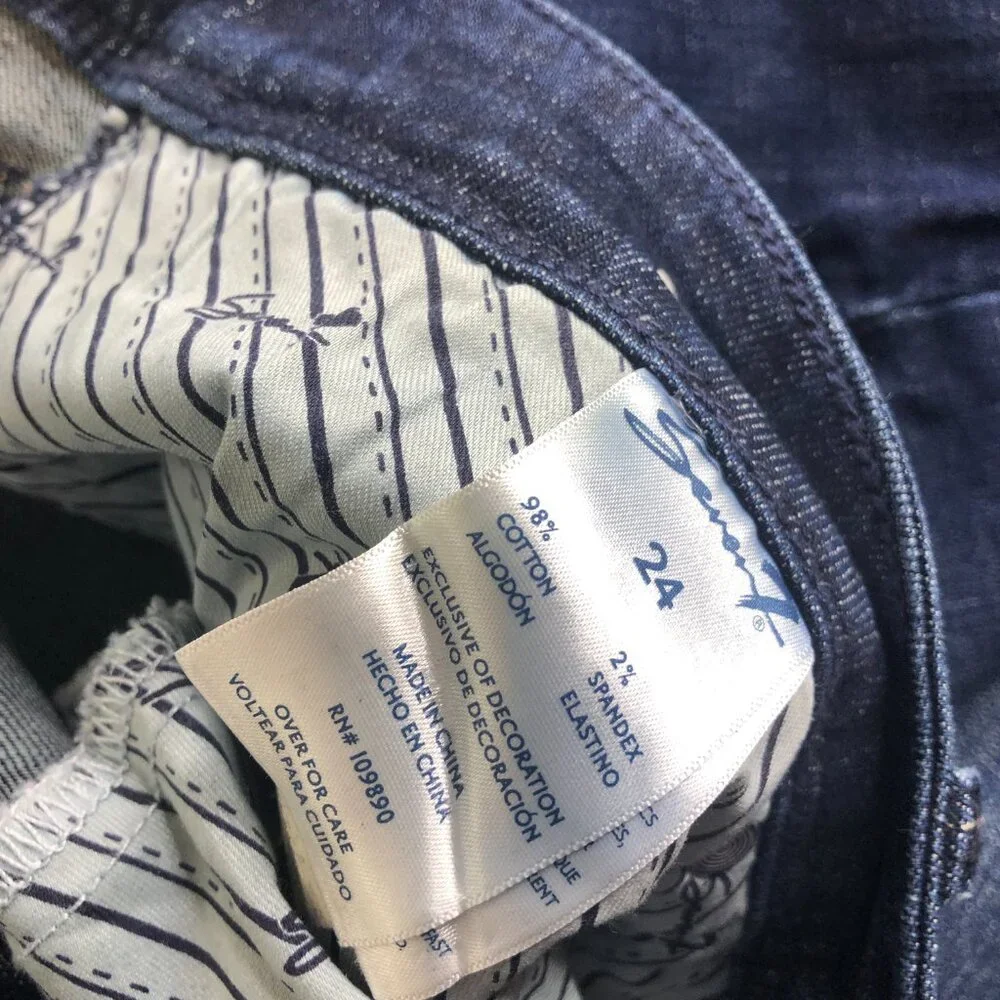 Seven7 Jeans Womens 24 (42x32) Blue Bootcut Limited Edition Comfort Stretch - Picture 4 of 12